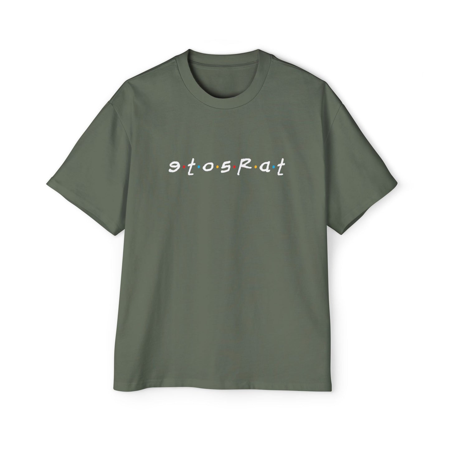 Men's Oversized Tee - Friends TV Show Style - 9to5rat Collection